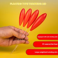 5pcs Extremely Eye-catching Fly Fishing Shot Assistant 10g-50g Bead Long Cast Assistor Floating Bombarda Inline Acrylic