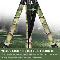 Manbily Professional Tripod Leg Protective Covers Sleeves Camouflage Anti-Slip Tripod Sandbag Outdoor Storage Bag Photography