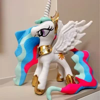 35/30CM My Little Pony Plush Toys Twilight Sparkle Pinkie Pie Fluttershy Rainbow Dash Soft Stuffed Unicorn Toys for Kids Gift