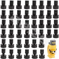 22 Pieces Hydraulic Punching Round Die CH-70 Round Hole Die Hydraulic Cutting Punch Dies Manual Punch Die