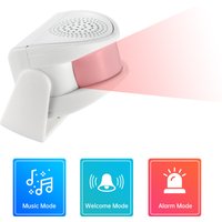 KERUI 32 Song Wireless Welcome Chime Bell PIR Motion Sensor Door Bell Shop Visitor Alert Chime Alarm Burglar Doorbell for Office