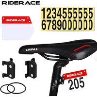 MTB Bike Triathlon Racing Number Plate Mount Holder For Road Bicycle Cycling Rear License Number Seatpost Racing Cards Bracket