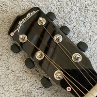E135 38" OM ZOLLER All Solid Electro Acoustic Guitar European Spruce & African Mahogany Built-in German Pickup
