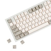 YMDK English Korean MAC Retro Keycaps Cherry Profile PBT Dye sublimation for 75/87/98/104/108 MX Mechanical Keyboard
