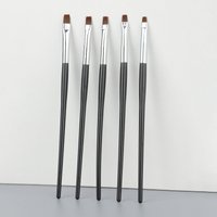 5 Pcs Dental Resin Brush Pens Dental Shaping Silicone Adhesive Composite Porcelain Teeth Dentist Tools Dentistry Lab Tool