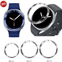 Metal Bezel For Samsung Galaxy Watch 8 Scale Protective Ring For Galaxy Watch 8 Classic 46mm Case Ring Decoration Accessories