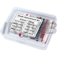 Rectifier Diode Schottky Diode Kit 1N4007 1N4148 1N5408 1N5819 1N5822 1N4001 1N4004 1N5404 FR107 FR207 Fast Switching