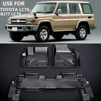 Polymère de sol de voiture personnalisé, utilisé pour Toyota, séries 70, LC76, LC79, RJ77, LC71, LC78, lc75, grj76LC76, LC79, étanche, virus LC76, coffre