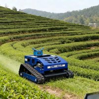 Customized China New Commercial Remote Control Lawn Mower with Cutting Width 550mm Cutting Height 20-150MM