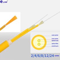 6-branch optical cable 50m G652D 2-core single-mode 4-core 8 indoor 12 bundle jumper 24 core dual core customizable connector SM