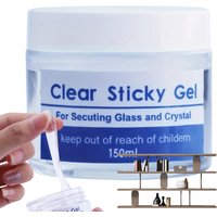 Reusable Clear Museum Gel Artifacts Museum Exhibits Gel Removable Clear No Residues Exhibits Putty Prevent Falling for Ceramic