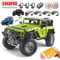 Technical Car APP Remote Control Motor Power SUV Series Building Blocks Bricks MOC Off-road Vehicle Model Sets Boy Toys Kid Gift