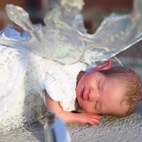 8inch Mini Unpainted Reborn Doll Kit Wynter Fairy Baby Handy Doll Parts With Body Fresh Color