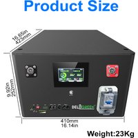 DIY 24V LiFePO4 Battery Obudowa Box Case with JK 16S 200A Smart BMS 51.2V DIY Kits 2A Active Balancer Home Energy Storage System