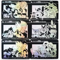 6pcs/set Dragon Ball Z The Evolution of Human Form Super Saiyan Buu Goku Vegeta Hobby Collectibles Game Anime Collection Cards