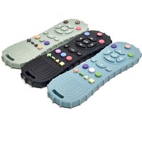 1/3PCS Silicone simulation remote control teething teething soothing anti-feeding toys food grade silicone buttons food grade