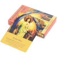 10.4*7.3cm Archangel Oracle Cards In Spanish Version Fate Tips Angels Oraculos Board Games Deck 45 Pcs Cards