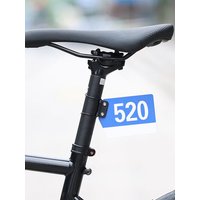 AliExpress NONE Rear License Number Seatpost Quick Release Bicycle Seatpost Holder Round Road Bike Number Plate Stand Clamp for MTB Bike Cycling