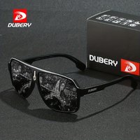 DUBERY Polarisierte UV400-Schutz-Sonnenbrille für Damen und Herren, 7 Farben, Modell 103