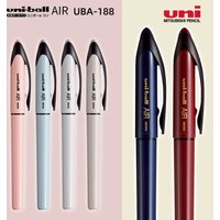 Uni Ball Air Micro Gel Rollerball Pen UBA-188 0.5/0.7MM Japanese Stationery Black Technology Straight Liquid Free Control Ink