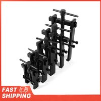 Two Jaw Twin Legs Extractor Durable Bearing Gear Puller Remover Hand Tool Carbon Steel Hand Repair Kit 2.5 3 4 6 8inch