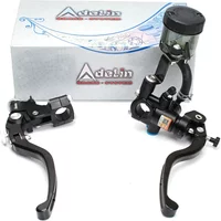 Adelin 14/15/16/17.5/19mm PX1Motorcycle Brake Clutch Pump Master Cylinder Lever Handle Hydraulic Pump For Yamaha Kawasaki Suzuki