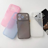 Ultathin Breathable Cooling Shockproof Soft Silicone Case for IPhone 17 16 15 14 13 12 11 Pro Max X XR Xs Max 7 8 Bumper Cover