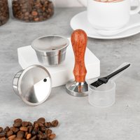 Kubek na kapsułki z kawą do wielokrotnego napełniania kompatybilny z modelami Dolce Gusto Akcesoria do ekspresów do kawy wielokrotnego użytku