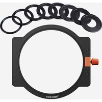 K&F CONCEPT 100mm Square Filter Holder Aluminum Adapter Ring for Canon Nikon Camera Lens 49mm 52mm 58mm 62mm 67mm 72mm 77mm 82mm