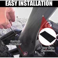 Motorcycle Rear Shock Absorption Mud Guard Rear Shock-absorbing Dust Cover Fender For Sur-Ron Surron Light Bee Segway X260