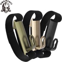 SINAIRSOFT Quick Release Aluminum Anchor Hook Clip Tactical Sling Mount for Chest Rig Shoulder Strap