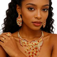 Fashion Jewelry Sets for Women Earrings And Necklace Set Stylish And Elegant Accessory Combo