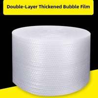 Thick Bubble Film Roll Anti Shock Packaging Pad Protection Bag for Bicycle Trunk Rack Dual Layer Steel Construction Road Bike