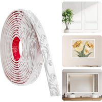 1pc 39.37in Wall Decorative Line Windows Trim, Self-Adhesive Peel and Stick Decorative Trim,Used for Wall Edge Decoration