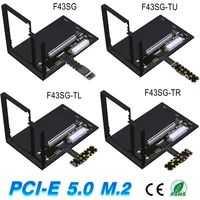ADT-Link F43SG 5.0 M.2 NVMe to PCI-E 5.0 x16 GPU Dock External Graphics NUC/ITX/STX/Notebook PC Gen5 High Speed FFC eGPU Adapter