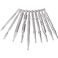 1Pc Stainless Steel Acupuncture Pen Facial Reflexology Tool Trigger Point Massager Deep Tissue Muscle Relaxation Massage Tool
