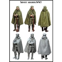 1/35 Resin Figure Model Kit SOVIET SOLDIERS.Historical military
