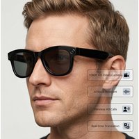 M01 Smart Glasses Video Recording Camera Sunglasses AI Translation Technological Gadgets Sports VR Headphones for Man Woman 2026