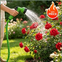 2026 Hot Selling 50 Feet/75 Feet/100 Feet Multifunctional Telescopic Water Pipe for Home Gardening Water Gun Hose
