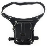 Punk retro waist bag for men outdoor single shoulder crossbody bag for women mobile phone waist bag Women's Bags Fanny Pack