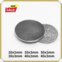 30x2mm Neodymium Disc Powerful Strong Magnetic Magnet 20*2 Strong Round Magnets For Fridge DIY Building 30*2 40x2 40x3 20*3