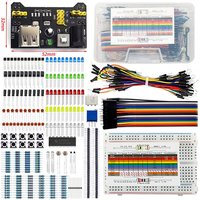 New 400-Hole Breadboard Kit for arduino UNO R3 Electronic DIY Starter Learning Kit LED, To-92, Resistance, Dupont Wire