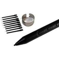 Replacement Drawing Tablet Tips Smooth with Clip Pen Refills Set Durable POM for Wacom Pro Pen 3 PTK470 670 870 DTH135 172 271