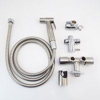 Handheld Toilet shower head wash bidet sprayer faucet gun Stainless tap water hose Bathroom self cleaning High pressure