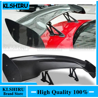GT Carbon Fiber Tail Wing Racing Sedan Common universal Wings Car accessories Car Tail Exterior Trim 145CM ABS Spoilers