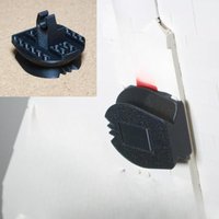 BUILDLY 1/2 Sets DIY Building Block Wall Display Bracket Wall Mount Holder for Lego 10318 Concorde Icons Flush Mount