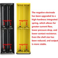 DIY Power Bank 18650 Battery Case Transparent Mecha Design PD45W Fast Charging Welding-Free Assembly with Outdoor Light