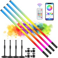 4Pack TL-130Pro Smart Synkitt APP Control Rgb Led Tube Light Bar With Stand Dj Party Events Stage Lighting