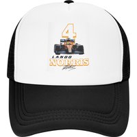Lando Norris 4 Hong Kong Style Baseball cap Easy To Clean Holiday Trips Unisex Denim Hat