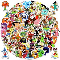 AliExpress Disney 100/50PCS 90's Classic Cartoon Animation Waterproof Graffiti Stickers For Helmet Bicycle Hand Account Pencil Case Decals